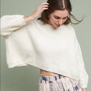 Anthropologie cropped sweater